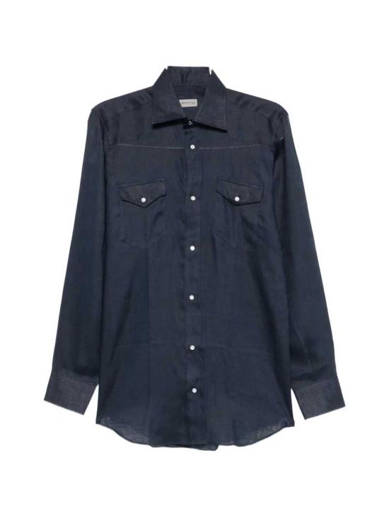 26SS 사르토리오 긴팔 셔츠 SCC0001SH464204 CELESTE SCURO