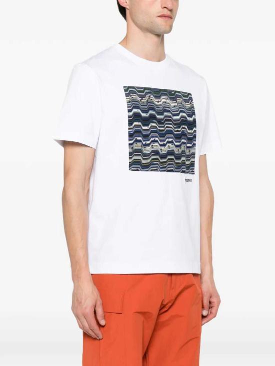 26SS 미소니 반팔 티셔츠 US26SL0GBJ00QK S01L4 - MISSONI