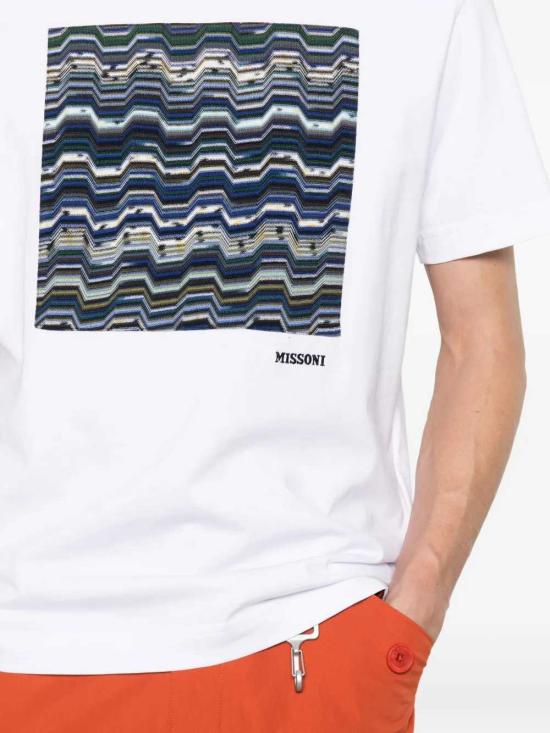 26SS 미소니 반팔 티셔츠 US26SL0GBJ00QK S01L4 - MISSONI