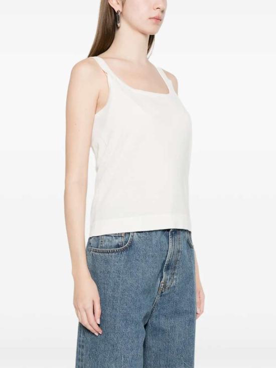 26SS 막스마라 민소매 티셔츠 2611361089 001 BIANCO SETA - MAX MARA