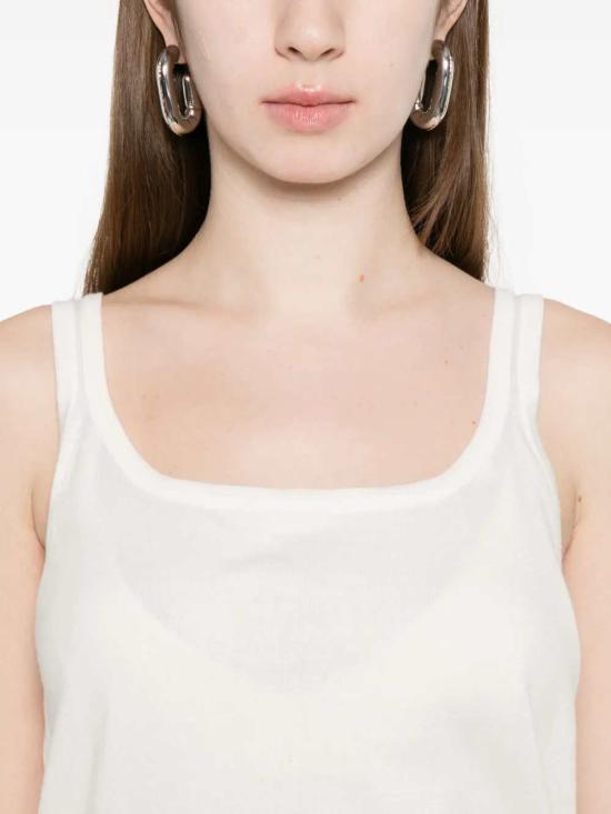 26SS 막스마라 민소매 티셔츠 2611361089 001 BIANCO SETA - MAX MARA