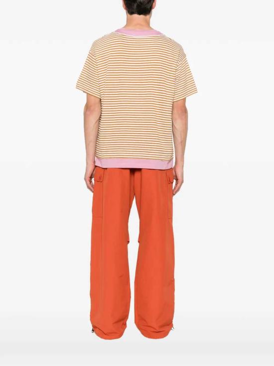 26SS 마르니 반팔 티셔츠 HUMU0364PQUSCZ24 MUSTARD - MARNI