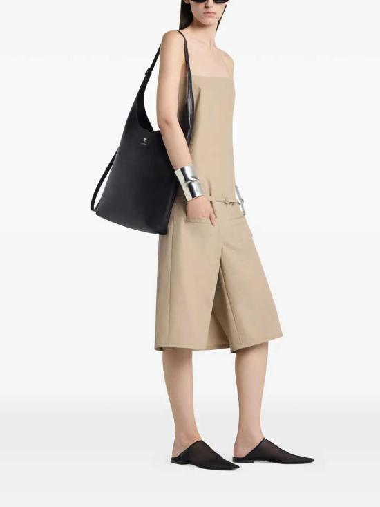 26SS 쿠레쥬 숄더백 226GSA229CR0027 BLACK 9999 - COURREGES