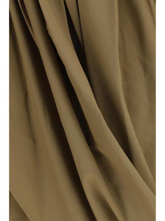 26SS 끌로에 미디 스커트 CH26UJU41141 3B6 KHAKI - CHLOE