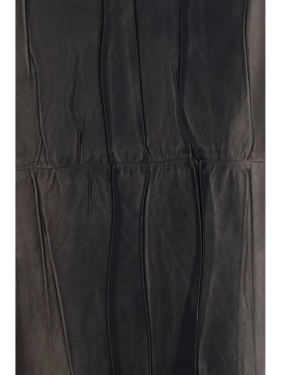 26SS 에르마노 설비노 롱 스커트 D482O767GKH 95708 BLACK - ERMANNO SCERVINO