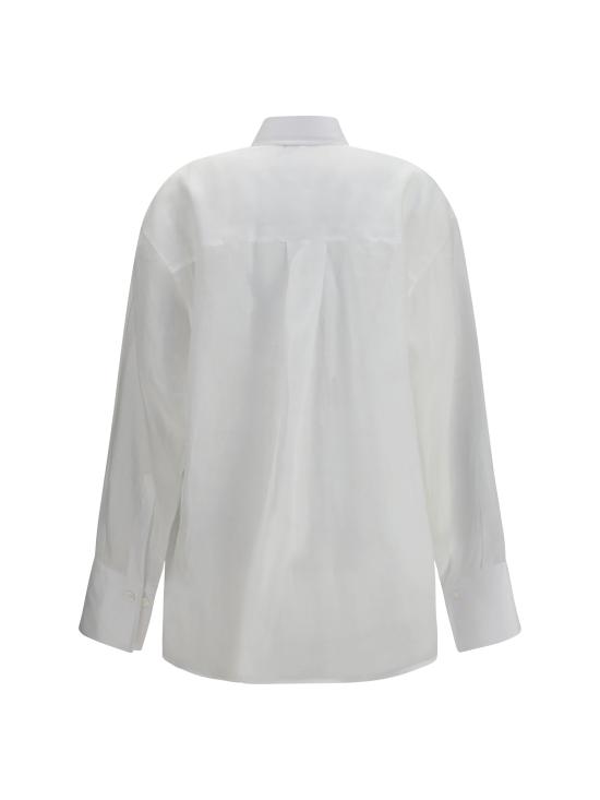 26SS 에르마노 설비노 셔츠 D482K754TUG 10601 WHITE - ERMANNO SCERVINO