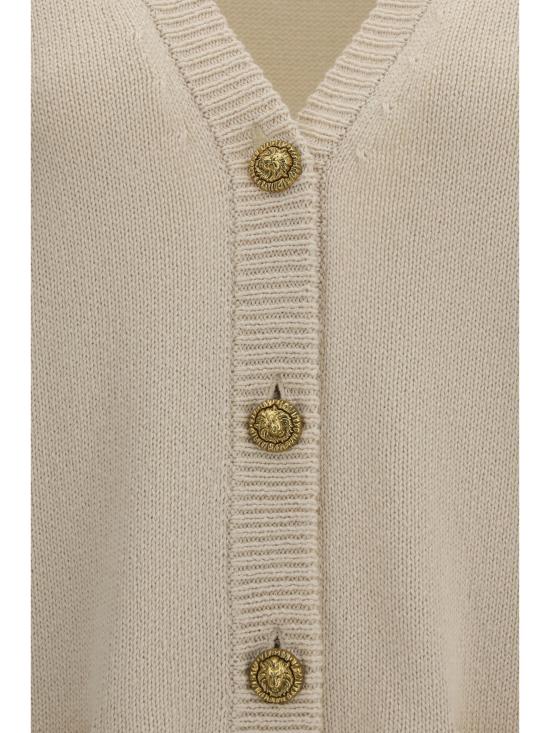 26SS 발망 가디건 GF0KO003KJ83 0KA BEIGE - BALMAIN