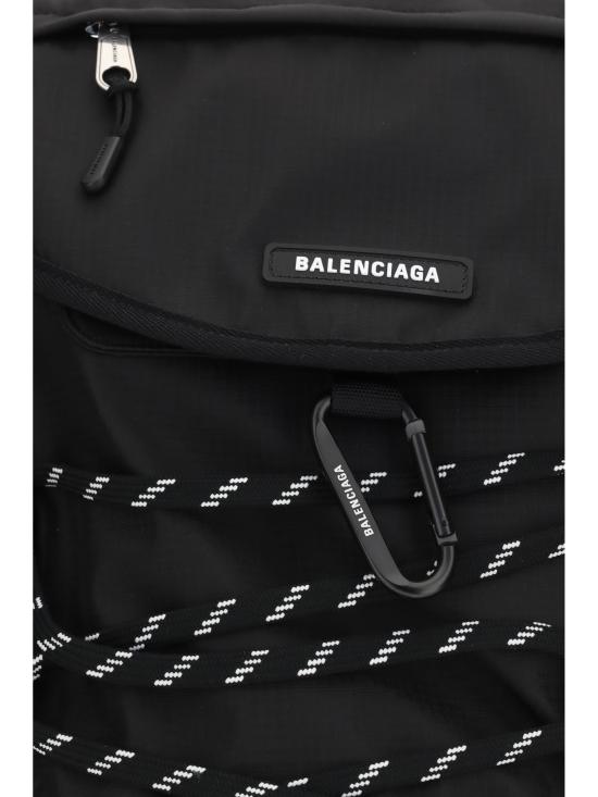 26SS 발렌시아가 백팩 8667032ACGO 1090 BLACK - BALENCIAGA