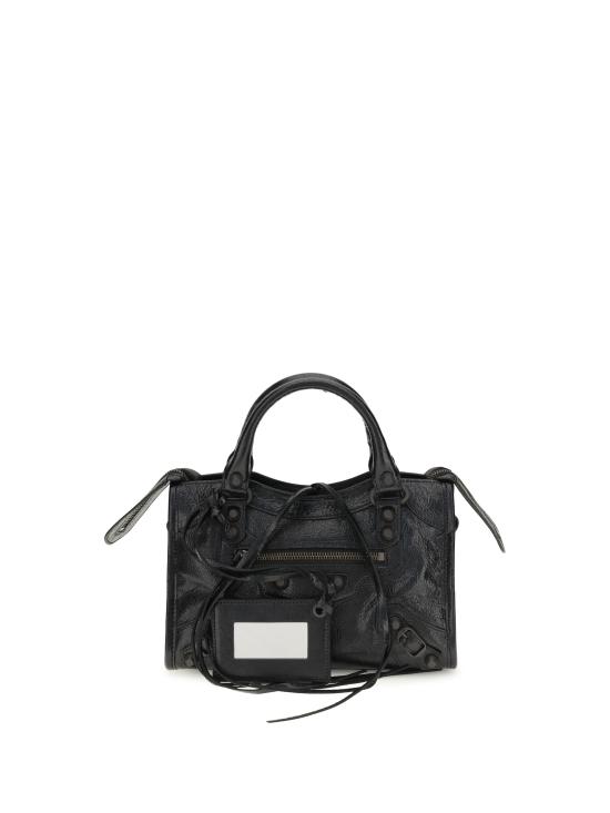 26SS 발렌시아가 숄더백 8657632ACFH 1000 BLACK