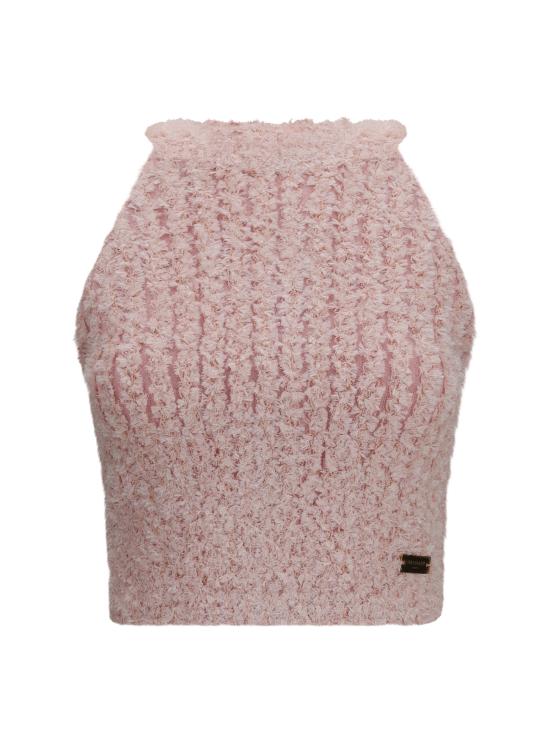 26SS 발망 민소매 티셔츠 GF0AB585KJ89 4AF PINK