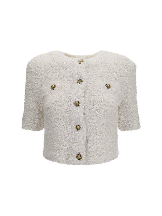 26SS 발망 스웨터 GF0KL290KJ89 0KA WHITE