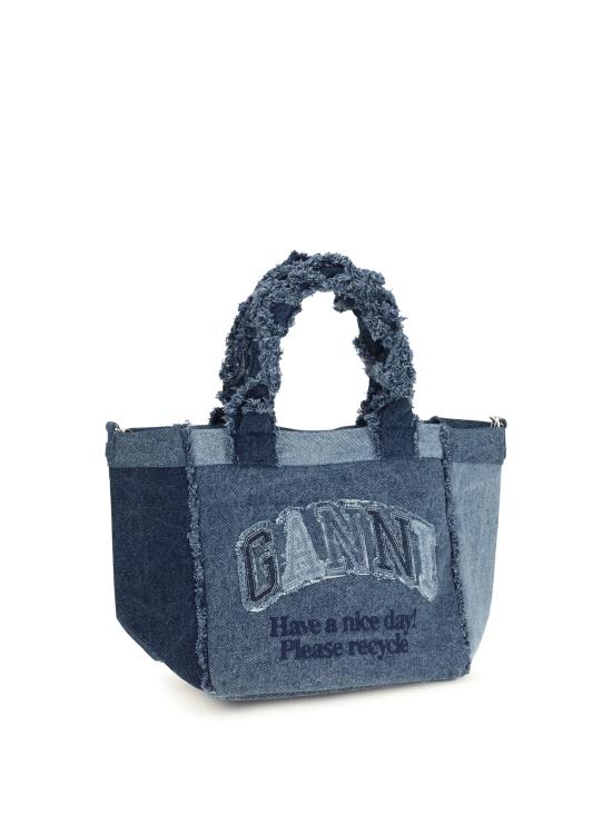 26SS 가니 토트백 B2110092 569 BLUE - GANNI