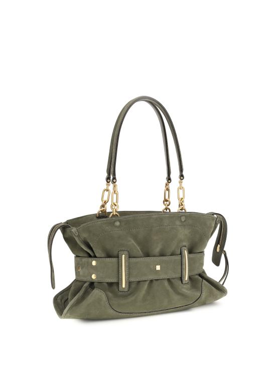 26SS 발망 숄더백 GN0DB035LCAO 7AS GREEN - BALMAIN