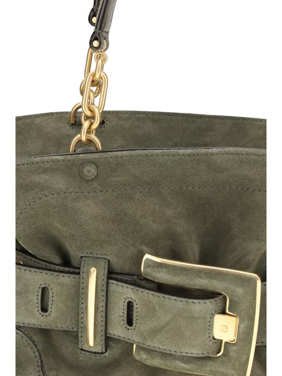 26SS 발망 숄더백 GN0DB035LCAO 7AS GREEN - BALMAIN
