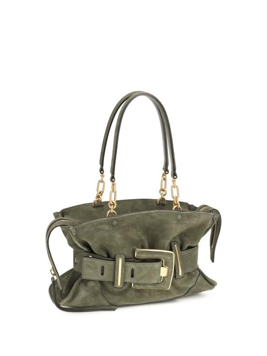 26SS 발망 숄더백 GN0DB035LCAO 7AS GREEN - BALMAIN