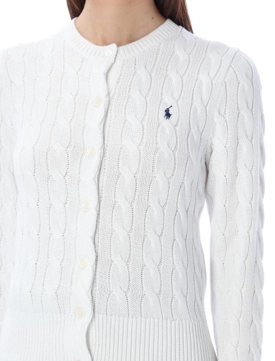 26SS 랄프 로렌 가디건 211971868 007 WHITE - RALPH LAUREN