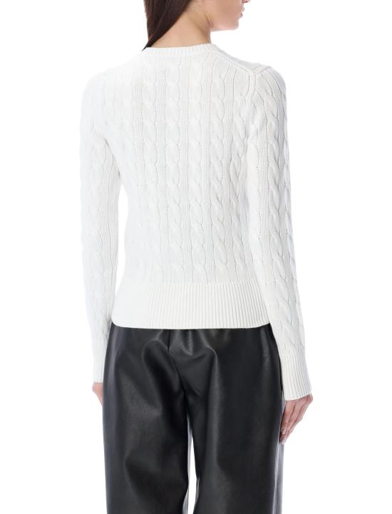 26SS 랄프 로렌 가디건 211971868 007 WHITE - RALPH LAUREN