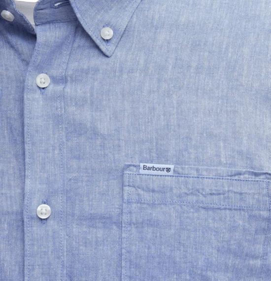 26SS 바버 긴팔 셔츠 MSH5090 MSHBL33 CLASSIC BLU - BARBOUR