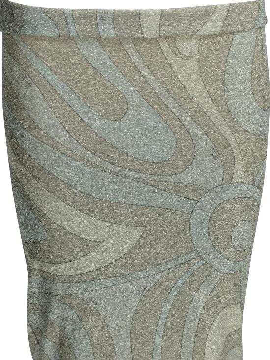 26SS 푸찌 미디 스커트 5UJV125U767987 Silver - PUCCI
