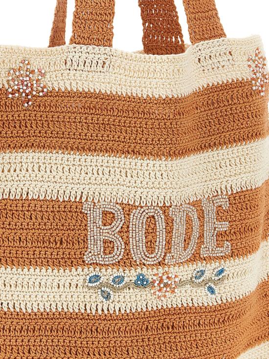 26SS 보디 토트백 MRS26KA004CREAMORANGE Orange - BODE