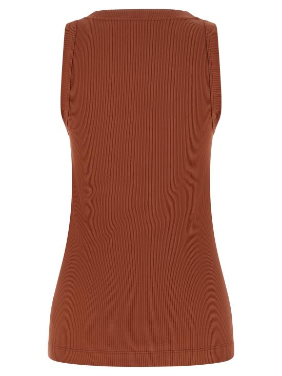 26SS 브루넬로 쿠치넬리 민소매 티셔츠 MG902BW710C8604 Brown - BRUNELLO CUCINELLI