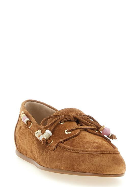 26SS 스튜어트 와이츠먼 로퍼 SN685DOE Brown - STUART WEITZMAN