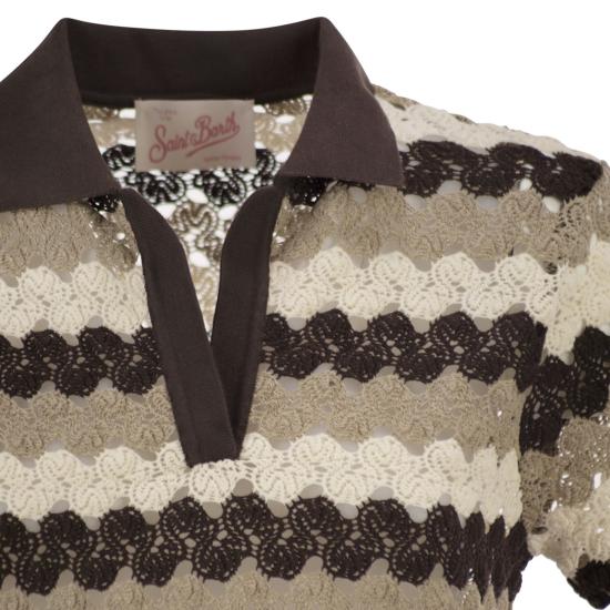 26SS 세인트바쓰 폴로 티셔츠 LAA0001 BROWN - MC2 SAINT BARTH