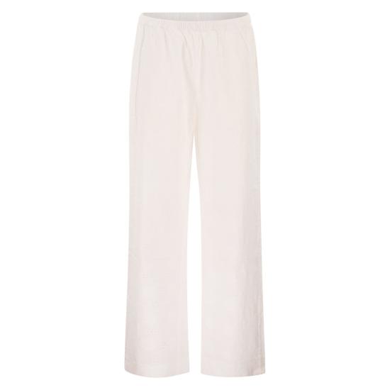 26SS 세인트바쓰 스트레이트 팬츠 IEN0002 WHITE