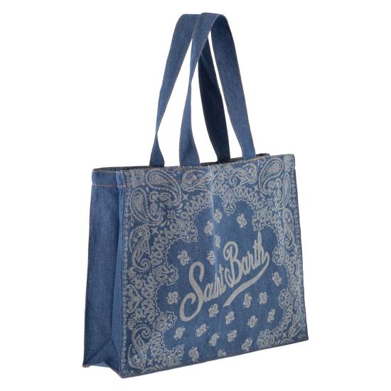 26SS 세인트바쓰 숄더백 EBAGN006 DENIM - MC2 SAINT BARTH