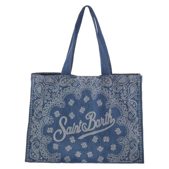 26SS 세인트바쓰 숄더백 EBAGN006 DENIM - MC2 SAINT BARTH