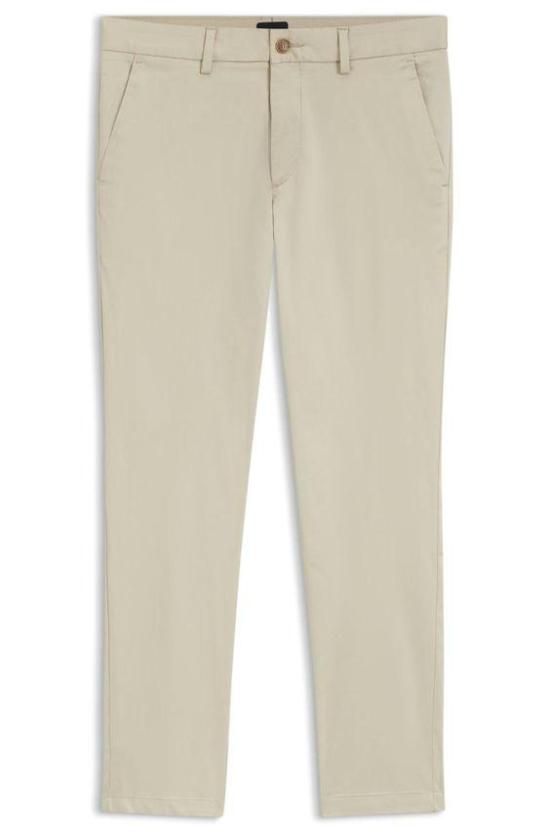 26SS 보스 스트레이트 팬츠 50553841 10276615 01 286 Open beige