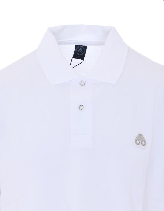 26SS 무스너클 폴로 티셔츠 M34MT712 160 White - MOOSE KNUCKLES