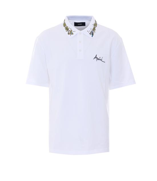 26SS 아미리 폴로 티셔츠 TOJR1090 WHITE White