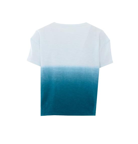 26SS 낫샤이 반팔 티셔츠 NF8B002COP003 LAGUNE Blue - NOT SHY