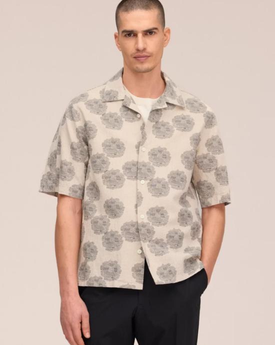 26SS 엔엔07 반팔 셔츠 2610000116 031 OATMEAL - NN07