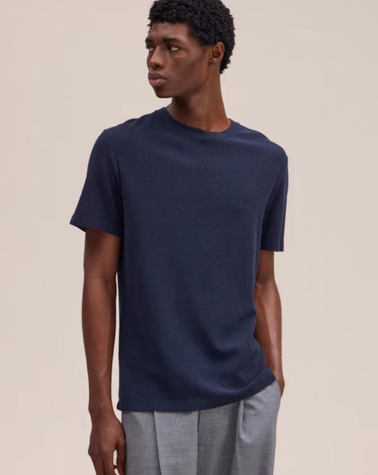 26SS 엔엔07 반팔 티셔츠 2523323462 200 NAVY BLUE - NN07