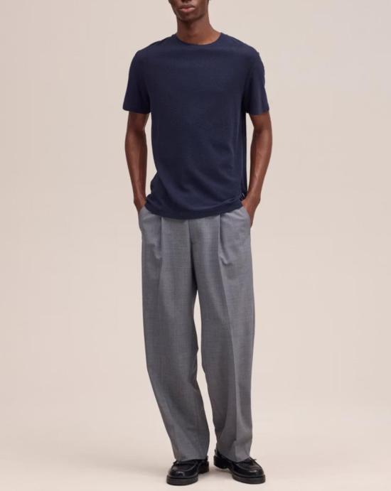 26SS 엔엔07 반팔 티셔츠 2523323462 200 NAVY BLUE - NN07