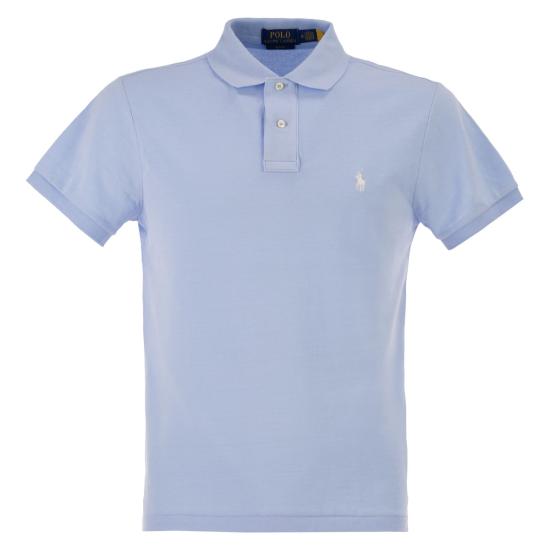  폴로 랄프로렌 폴로 티셔츠 710795080 LIGHT BLUE