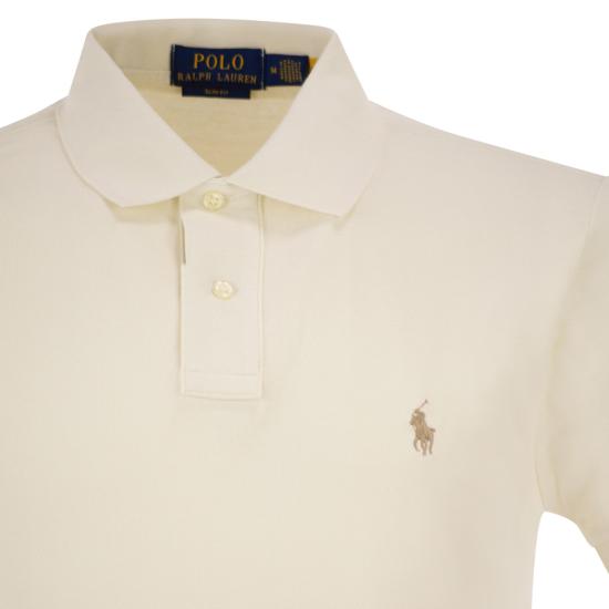 26SS 폴로 랄프로렌 폴로 티셔츠 710536856 CREAM - POLO RALPH LAUREN