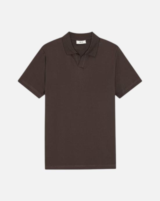 26SS 엔엔07 폴로 티셔츠 2423525274 880 DEEP TRUFFLE