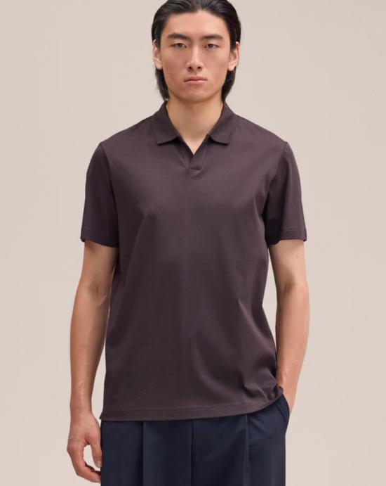26SS 엔엔07 폴로 티셔츠 2423525274 880 DEEP TRUFFLE - NN07