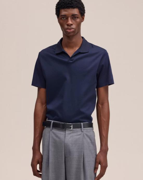 26SS 엔엔07 폴로 티셔츠 2423525274 200 NAVY BLUE - NN07