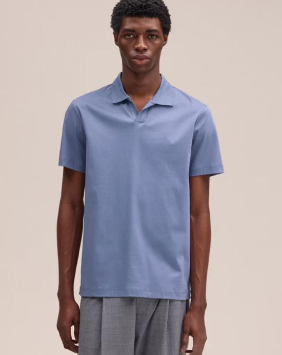 26SS 엔엔07 폴로 티셔츠 2423525274 286 STONE BLUE - NN07