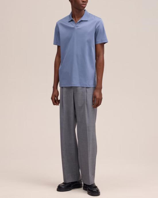 26SS 엔엔07 폴로 티셔츠 2423525274 286 STONE BLUE - NN07