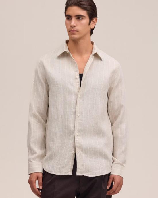 26SS 엔엔07 긴팔 셔츠 2525728555 70B OAT STRIPE - NN07