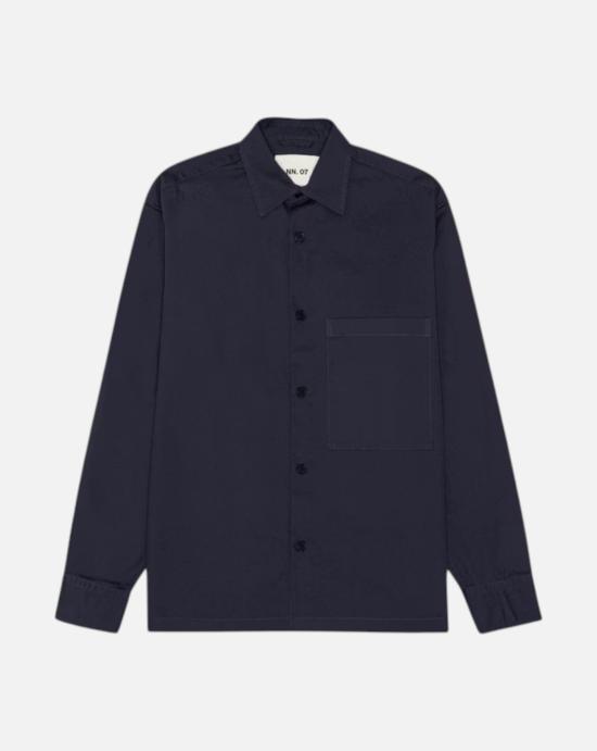 26SS 엔엔07 긴팔 셔츠 2610000005 200 NAVY BLUE