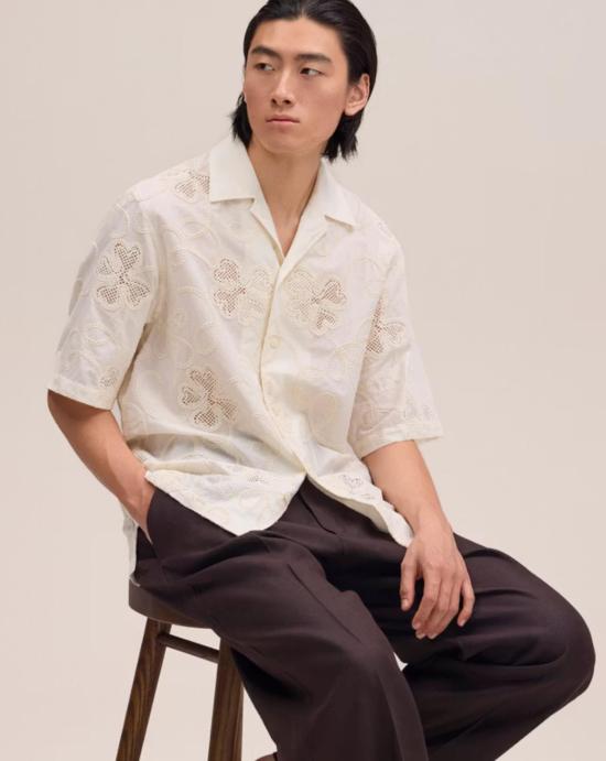 26SS 엔엔07 반팔 셔츠 2610000063 016 IVORY - NN07