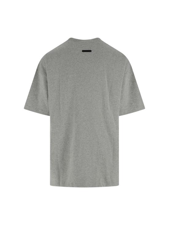 26SS 피어오브갓 반팔 티셔츠 125SP264592F CONCRETE HEATHER Grey - FEAR OF GOD
