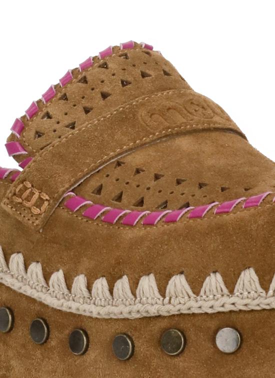 26SS 모우 뮬/슬리퍼 MUSW611004A COG Marrone - MOU