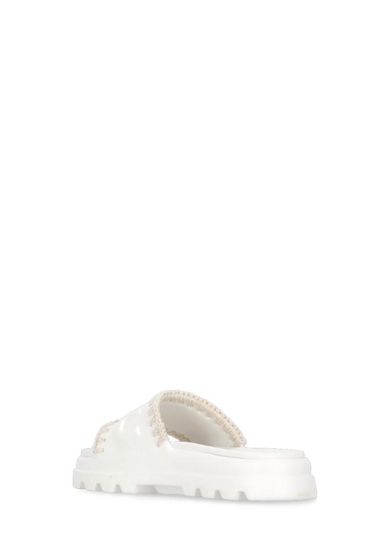 26SS 모우 뮬/슬리퍼 MUSW661000N WHI Bianco - MOU